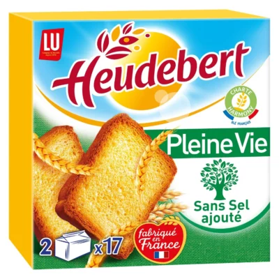 LU Biscottes Pleine Vie Heudebert x34 - 300 g