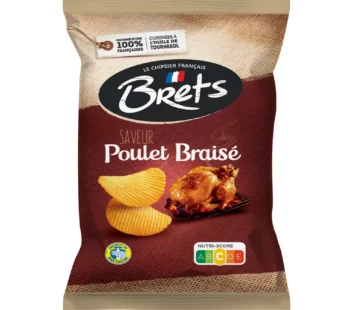 Chips poulet braisé BRET’S – 125g