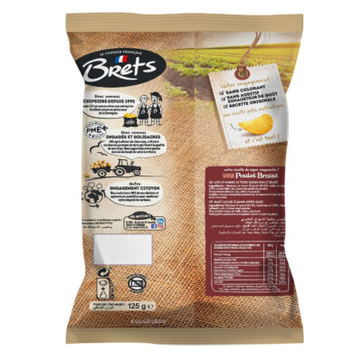 Chips poulet braisé BRET'S - 125g