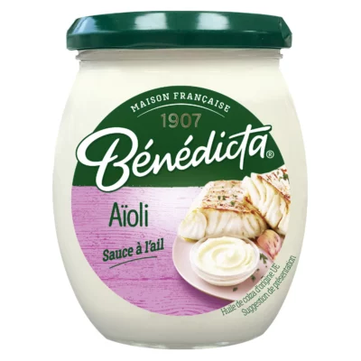 Sauce Aïoli Bénédicta - 260g