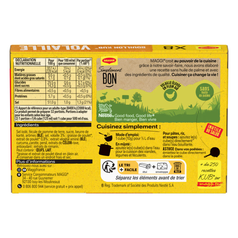 Bouillon volaille MAGGI - 180g