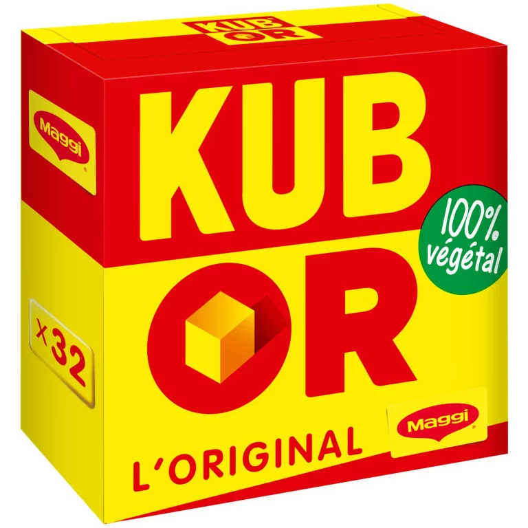 KUB OR Bouillon en cubes - x32