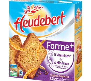 LU Biscottes aux céréales Forme+ Heudebert – 300g
