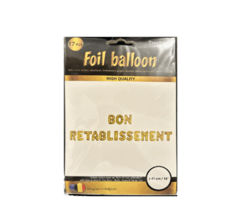 Ballon de bon rétablissement or