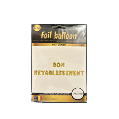 Ballon de bon rétablissement or