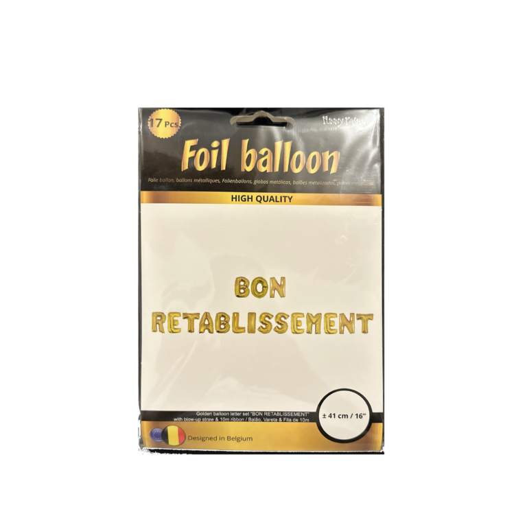 Ballon de bon rétablissement or
