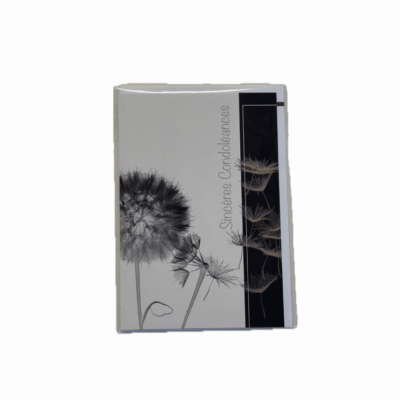 Carte de voeux - Condoléances 3