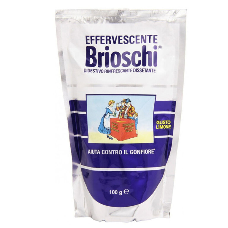 Brioschi digestive rafraîchissante au goût citron - 100g