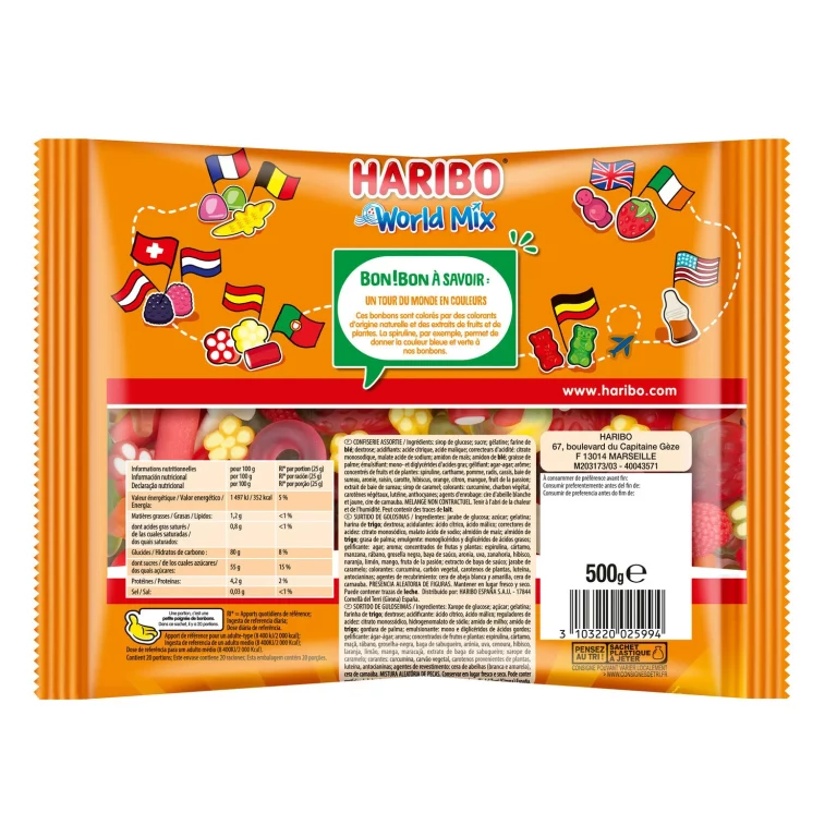 Haribo World Mix - 500g