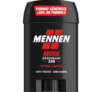 Mennen MUSK Deodorant homme 24H – 90g