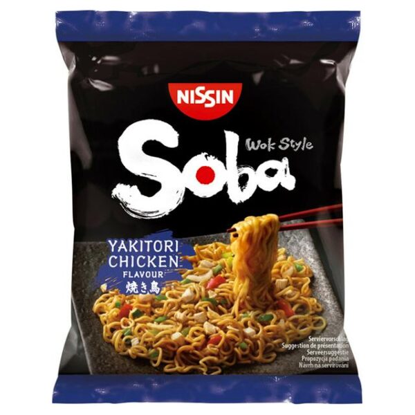 Nissin Food Soba Yakitori Chicken - 111 g