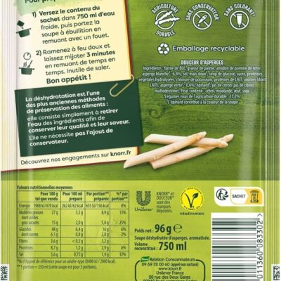 Knorr Douceur d'asperges - 96g
