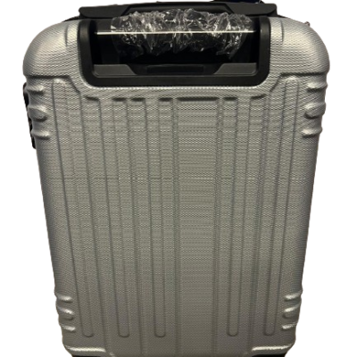 Valise EasyJet 45cm grise brillante