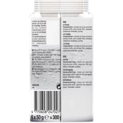 Sheba Délices du jour Volaille - 6x50g