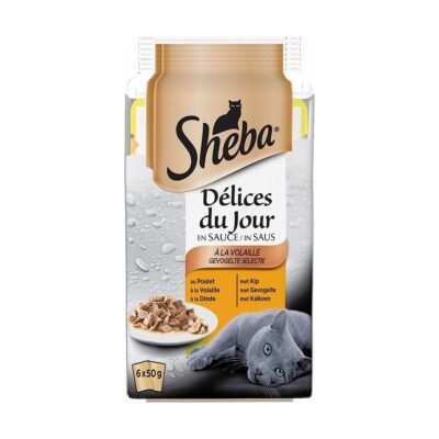 Sheba Délices du jour Volaille - 6x50g