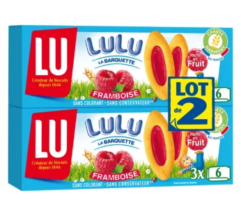 PROMO Biscuits La Barquette Lu Framboise – 2x120g