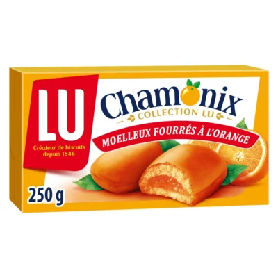 Biscuits Chamonix Lu Orange - 250g