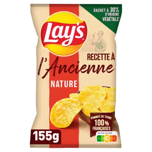 Lay's Chips à l'ancienne Nature - 155g