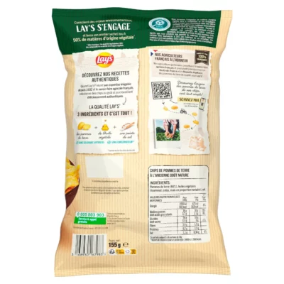 Lay's Chips à l'ancienne Nature - 155g