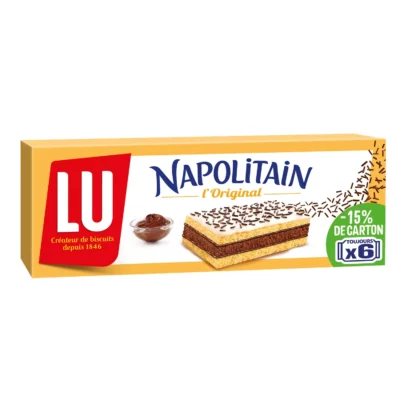 Gâteau Lu Napolitain - 180g