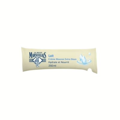 Savon Le Petit Marseillais Lait crème Mousse Extra Doux recharge - 250ml