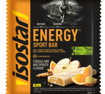 Isostar barres énergétiques multifruit – 60g