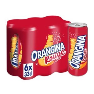 Soda Orangina Orange Sanguine - 6x33cl