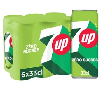 Soda 7Up Zero – 6x33cl
