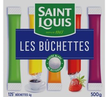 Bûchettes de sucre Saint Louis 4g x 125 – 500g