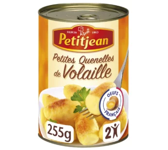 Petites quenelles de volaille au naturel PETIT JEAN – 255g
