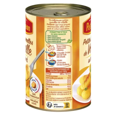 Petites quenelles de volaille au naturel PETIT JEAN - 255g