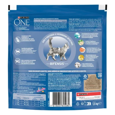 Purina ONE Croquettes pour chat Stérilisé à la truite - 1,5kg