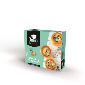 3 TOQUES Bouchées feuilletées à garnir - 4x3 pcs