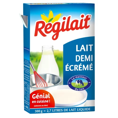 Lait En Poudre Demi-Écrémé Régilait - 300g