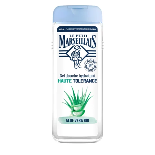 Le petit Marseillais Gel Douche haute tolérance Aloe Vera - 400ml