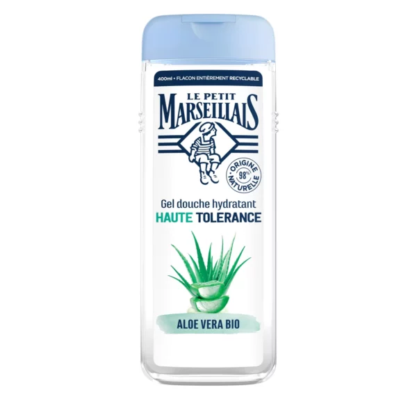 Le petit Marseillais Gel Douche haute tolérance Aloe Vera - 400ml