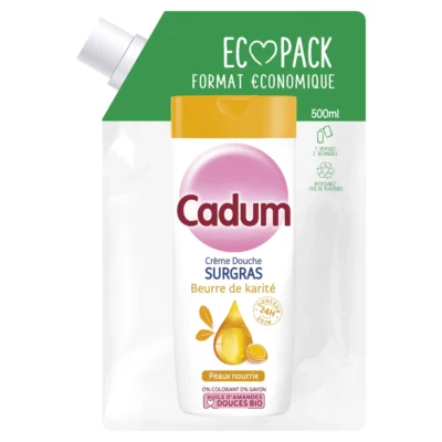 Crème de Douche Surgras Karité Cadum - 500ml