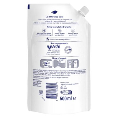 Savon Liquide Soin Des Mains Dove - 500ml