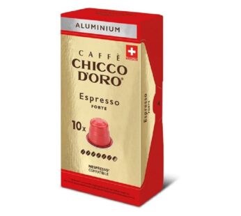 Chicco D’Oro Capsules Aluminium Espresso Forte -10x