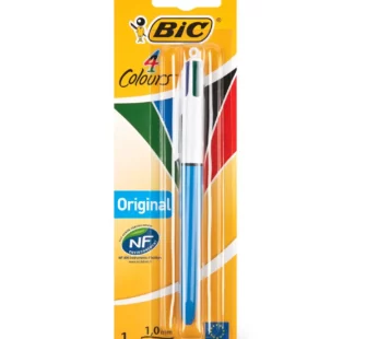 Stylo-bille rétractable BIC 4 Couleurs