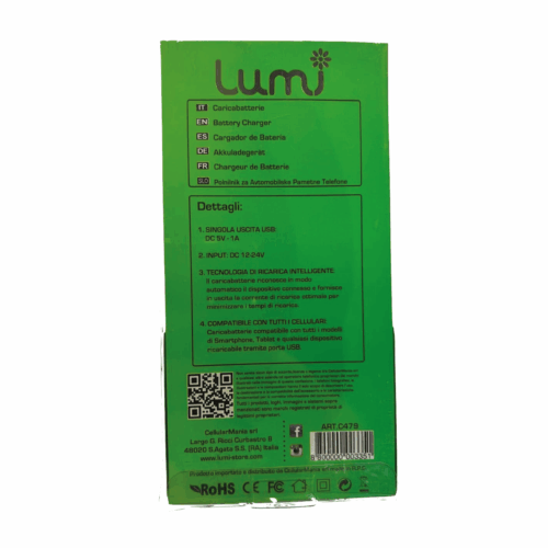 Lumi chargeur Type Lightning - Chargeur voiture