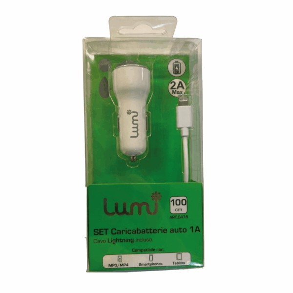 Lumi chargeur Type Lightning - Chargeur voiture