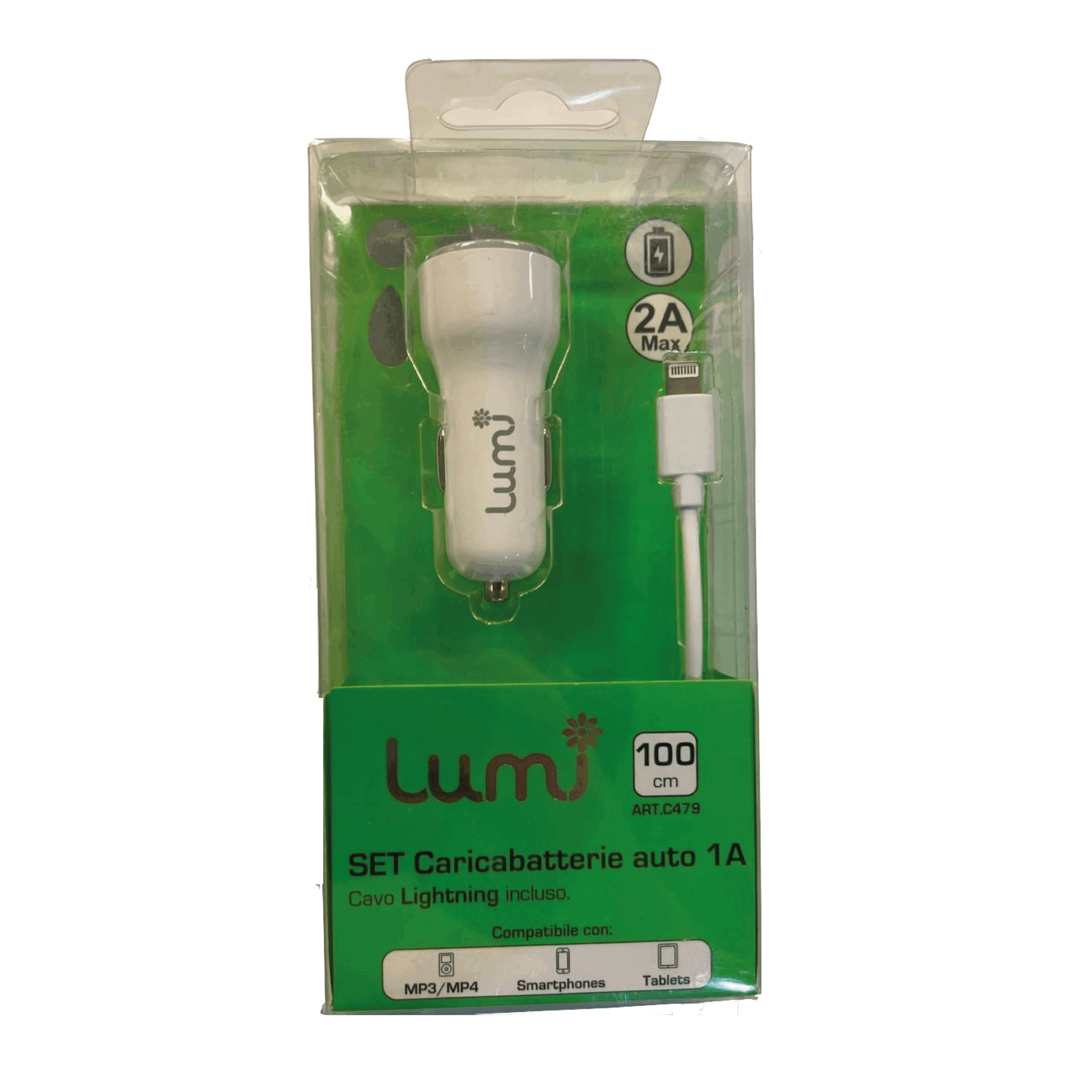 Lumi chargeur Type Lightning – Chargeur voiture