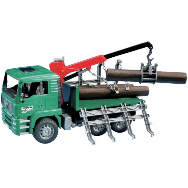 Bruder camion de transport de bois MAN