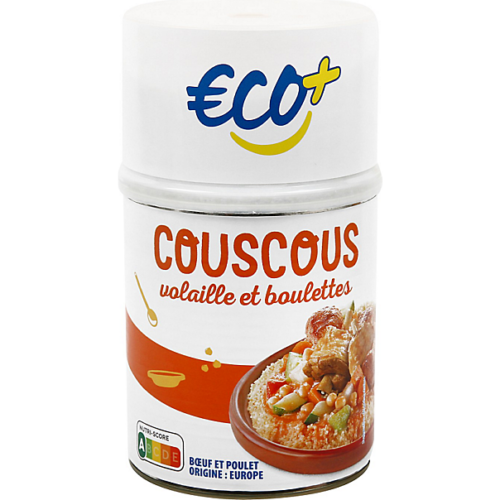Couscous volaille et boulette - 1050gr