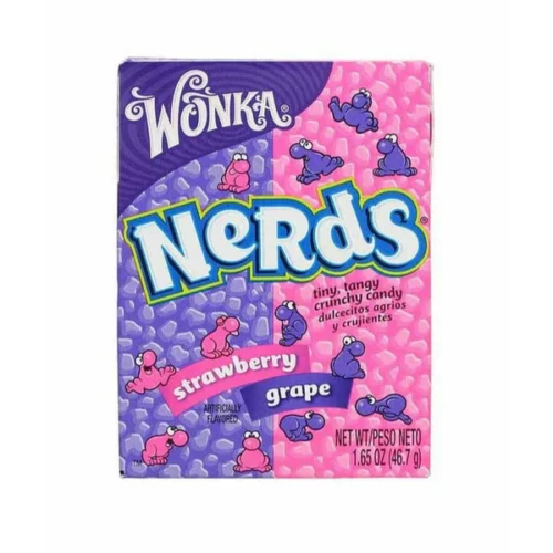 Nerds bonbons raisins et à la fraise - 46g