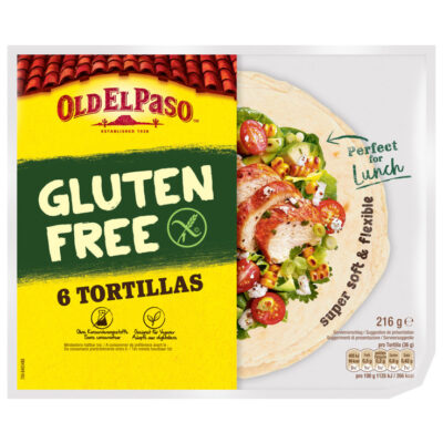 Old El Paso Tortillas sans gluten - 6x