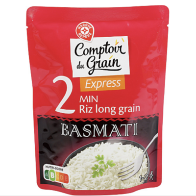 Comptoir du Grain riz basmati nature - 250g