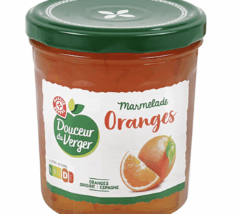 Confiture Douceur du Verger Orange – 340g
