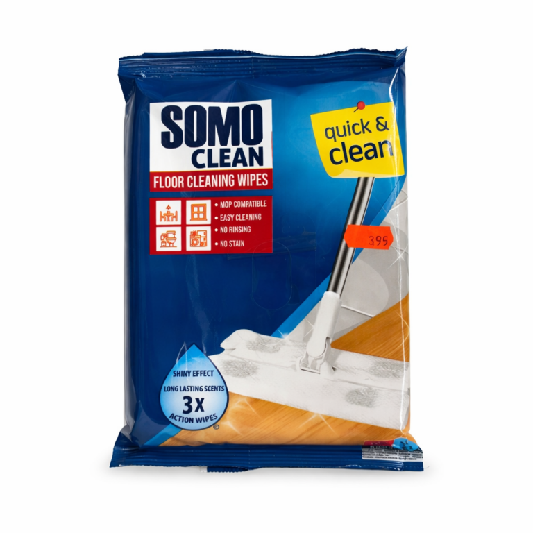 SOMO CLEAN – Lingettes nettoyantes pour sols
